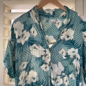 Oversized Hawaiian shirt